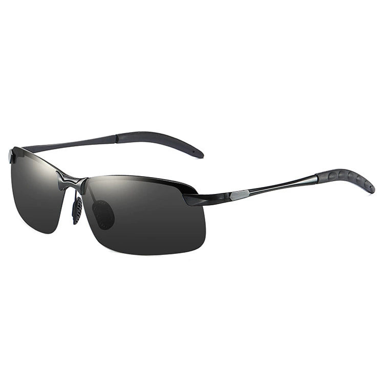 Photochromic Polarized Chameleon Sunglasses For Men Night Vision Driving Anti-Glare Eyewear
