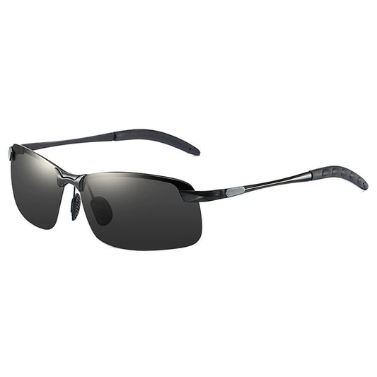 Photochromic Polarized Chameleon Sunglasses For Men Night Vision Driving Anti-Glare Eyewear