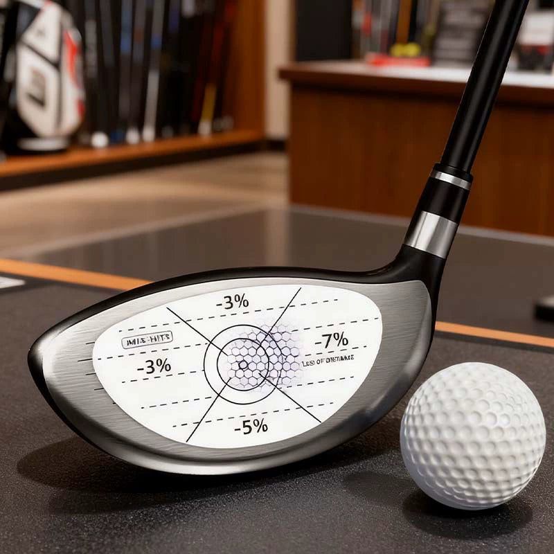 30PCS Golfs Club Impacts Sticker for Golfs Irons & Putters Swing Practice