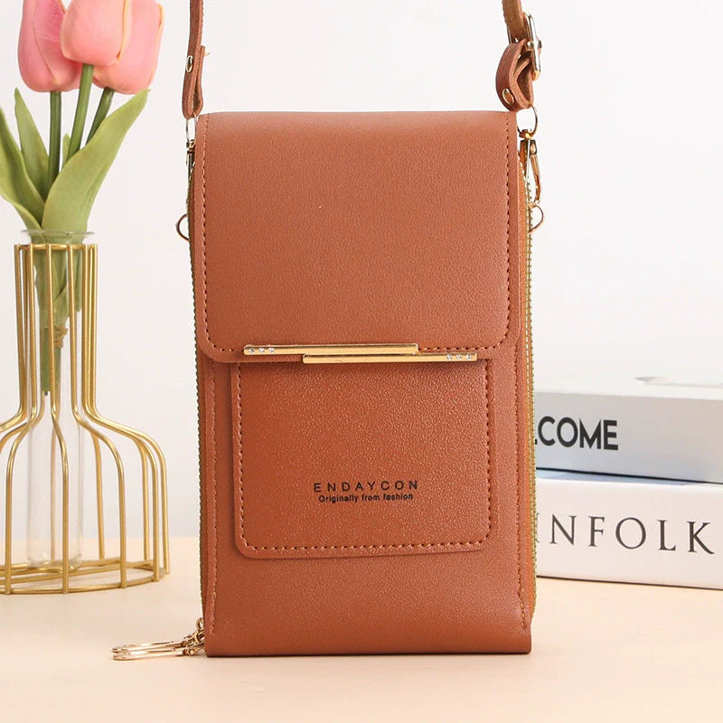 Small Crossbody CellPhone Bag for Women,Mini Shoulder Purse with Credit Card Slots