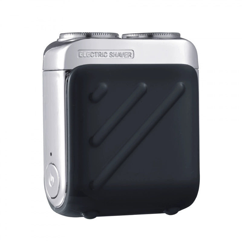Shaver Traveler Mini and Portable Suitcase Design Double-Ring Magnetic