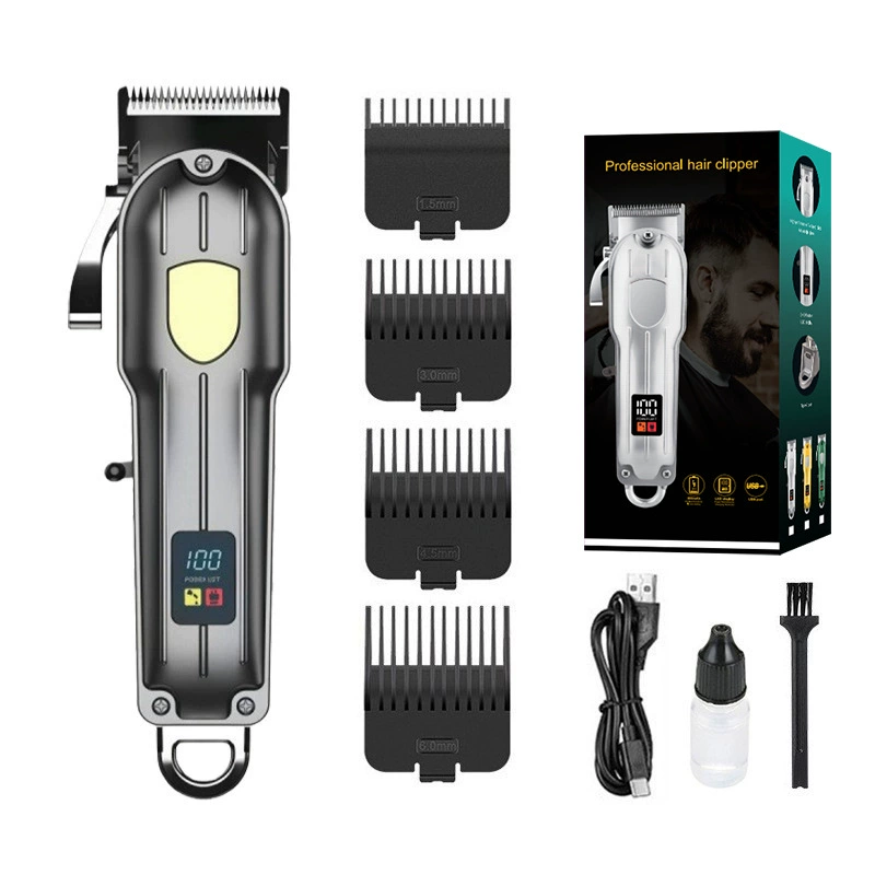 Professional Hair Clippers for Men - Cordless Hair Trimmer Kit