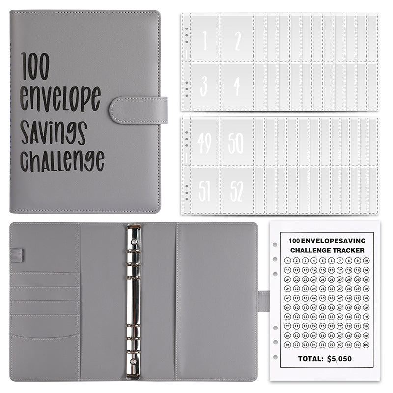 100 Envelopes Money Saving Challenge Budget Book