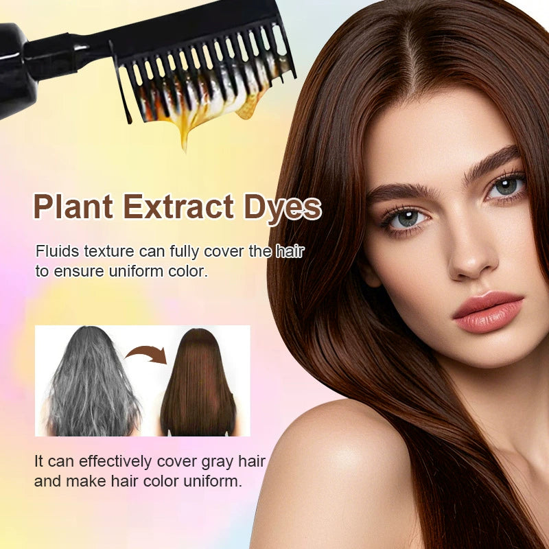 3 in 1 Dye Hair Care Hair Color Comb - 200ml / 6.8 fl oz