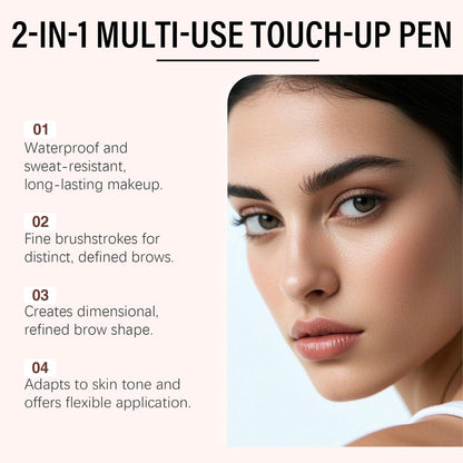2PCS Double-sided hairline eyebrow pencil 2-in-1 series