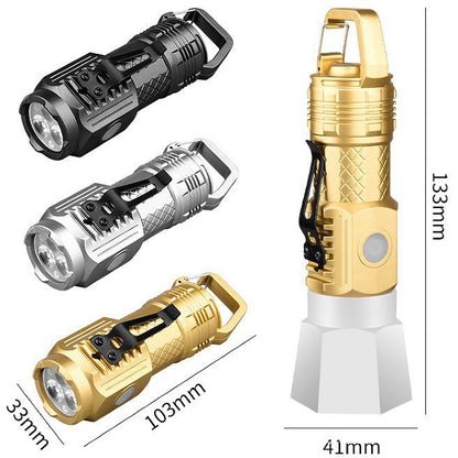 LED Portable Rechargeable Super Bright Flashlight for Outdoor Cam Hiking