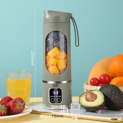 Portable 500ML Blenders for Smoothies with LED Display USB-C Rechargeable