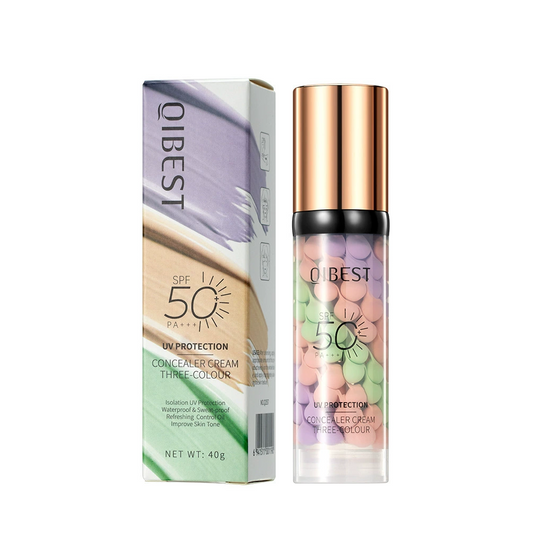 3 in 1 Face Primer Before Makeup - SPF 50 Sunscreen & Color Corrector