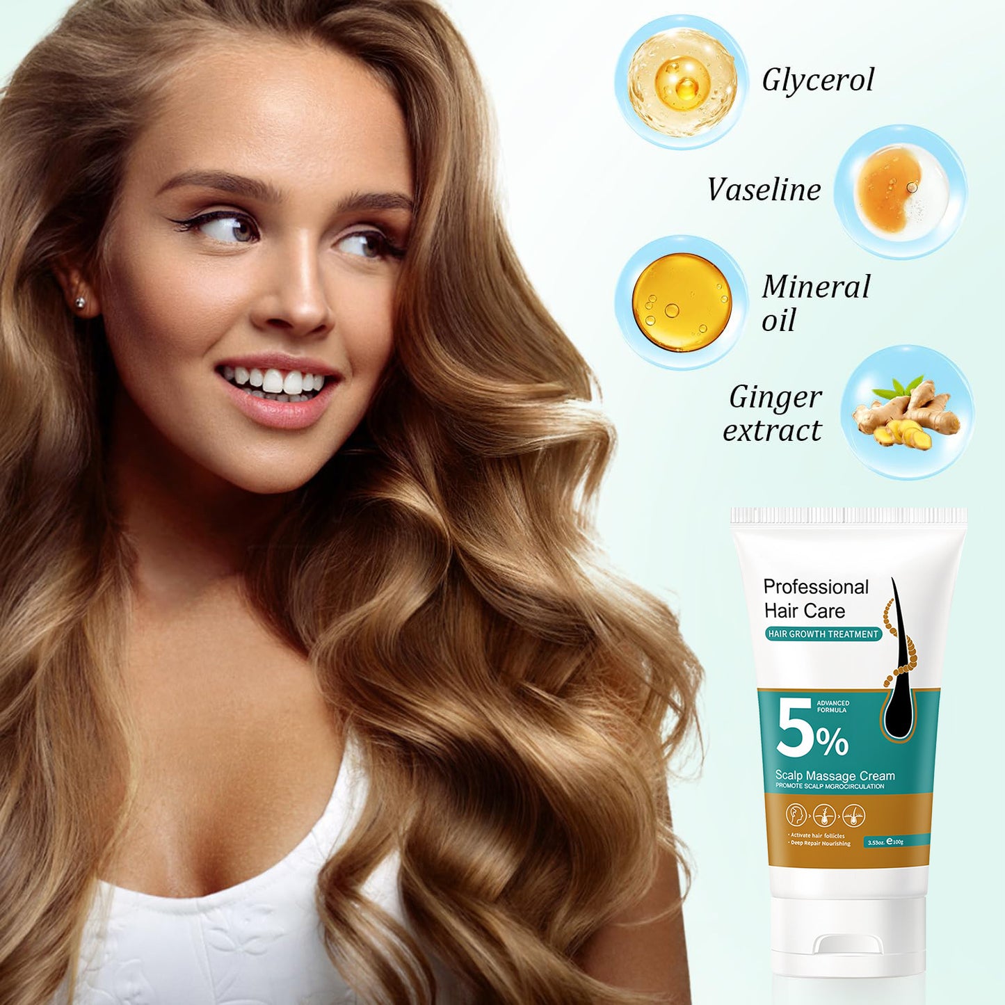 5% Minoxidil Hair Growth Scalp Massage Cream