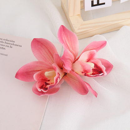 3 Pack Hawaiian Tropical Flower Hair Clips for Women