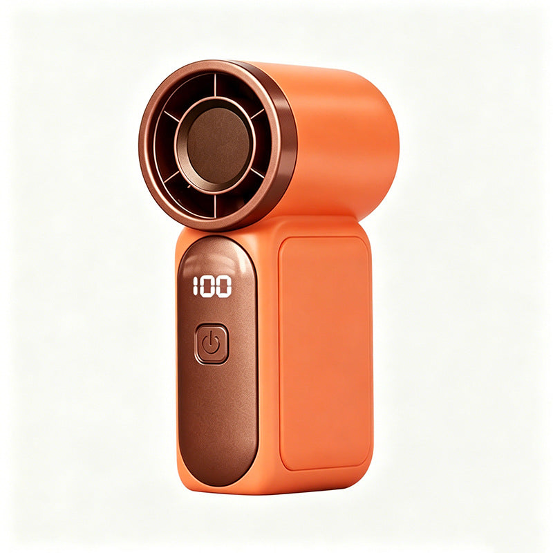 Portable High Velocity Handheld Cooling Fan with LED Display