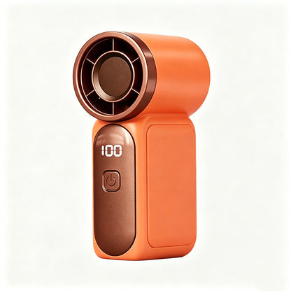 Portable High Velocity Handheld Cooling Fan with LED Display