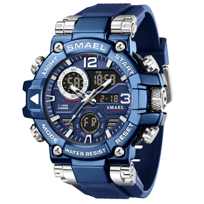 Men's LED Digital Waterproof Sports 5ATM Shockproof Watch