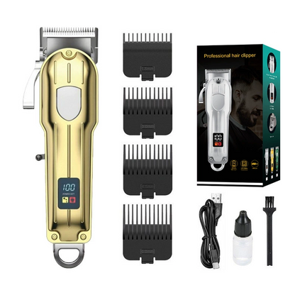 Professional Hair Clippers for Men - Cordless Hair Trimmer Kit