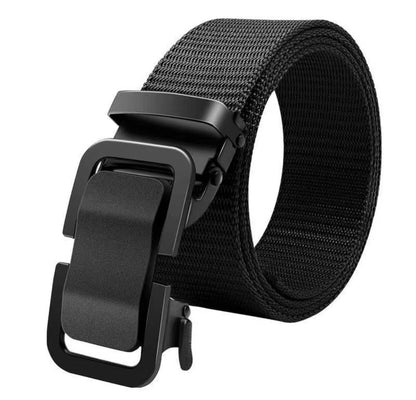Men's Metal Buckle Tactical Ratchet Breathable Belts