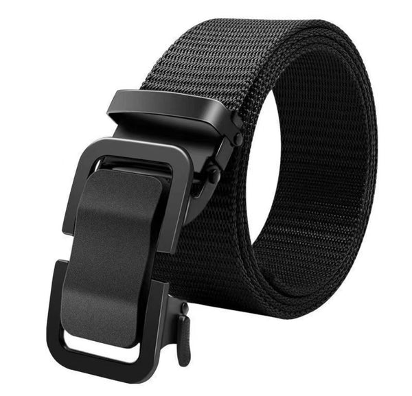 Men's Metal Buckle Tactical Ratchet Breathable Belts