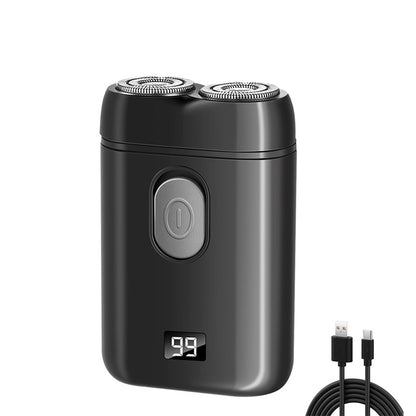 USB Rechargeable Dual-Head Electric Waterproof Shaver