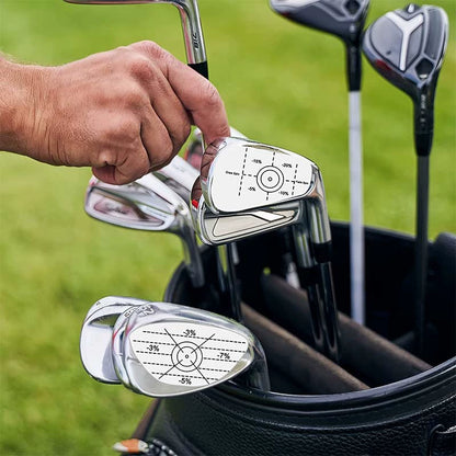 30PCS Golfs Club Impacts Sticker for Golfs Irons & Putters Swing Practice