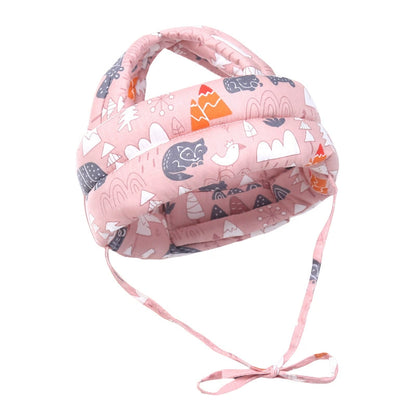 Kids Anti-Fall Safety Cap for Walking and Playing - Baby Bumper Protect Hat Head Cushion Breathable
