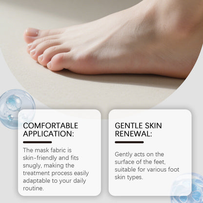 Avocado Exfoliating Foot Mask - Gently Cares for Soft&Comfortable Feet