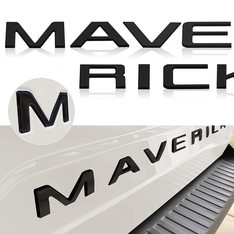 3D Maverick Tailgate Letters for Ford Maverick 2022-2026