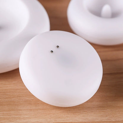 6pcs Flameless LED Floating Waterproof Plastic Ivory Tea Light Candles