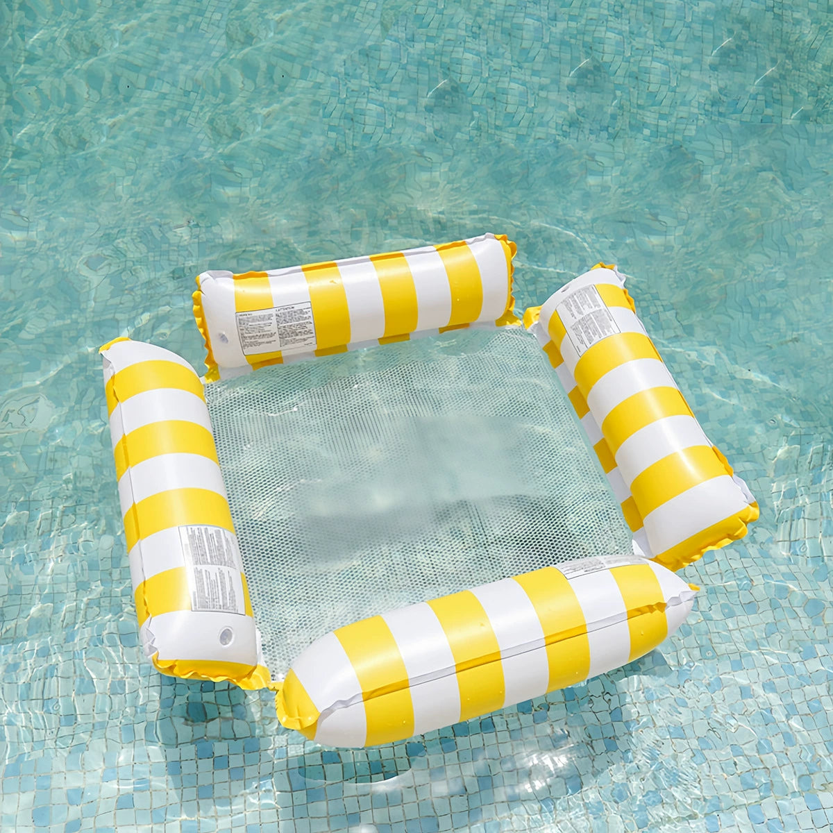 Water Hammock Recliner Inflatable Floating Swimming Mattress Pool Float Mats Sea