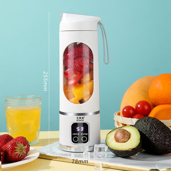 Portable 500ML Blenders for Smoothies with LED Display USB-C Rechargeable