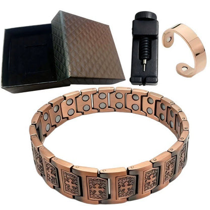 Magnetic Cross Bracelets for Men with 3500 Gauss Magnets