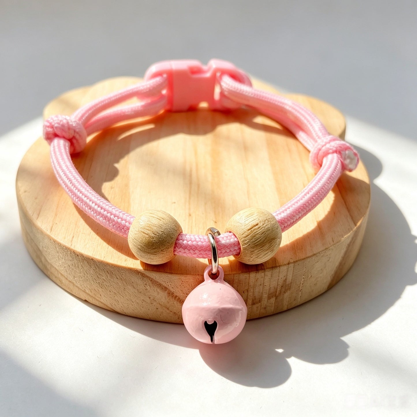 Camphor Wood Adjustable Pet Collar - Repels Mosquitoes, Fleas, And Lice.