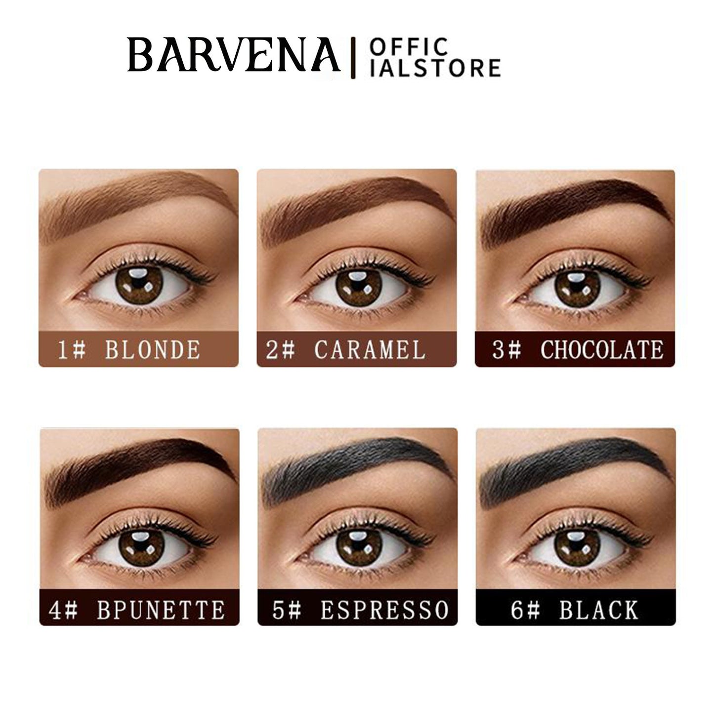 Waterproof and Sweatproof Eyebrow Gel Brow Tint