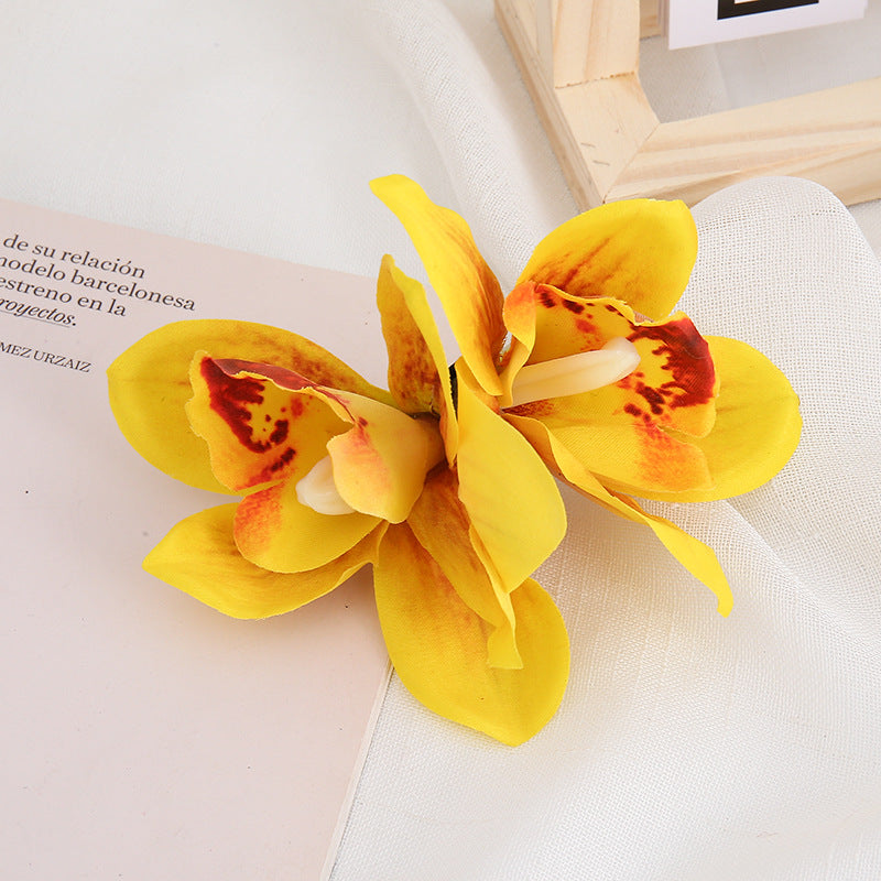 3 Pack Hawaiian Tropical Flower Hair Clips for Women