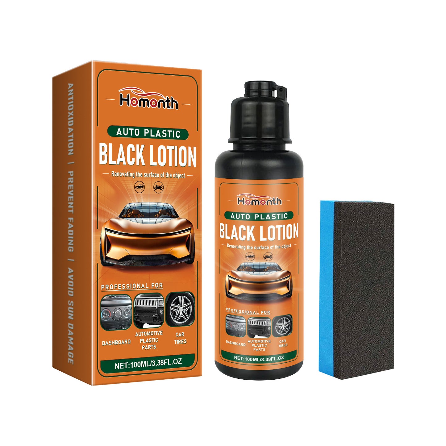 Auto Professional Ceramic Plastic Restorer Kit