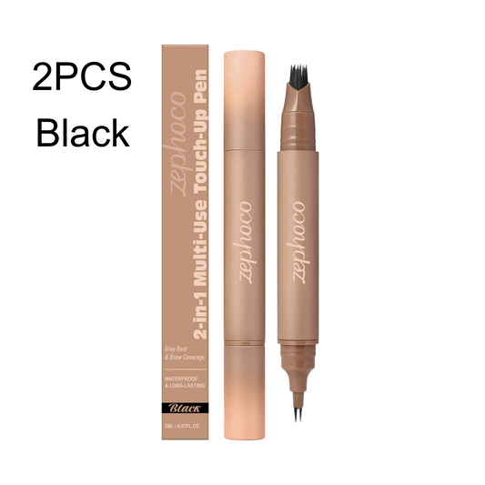 2PCS Double-sided hairline eyebrow pencil 2-in-1 series