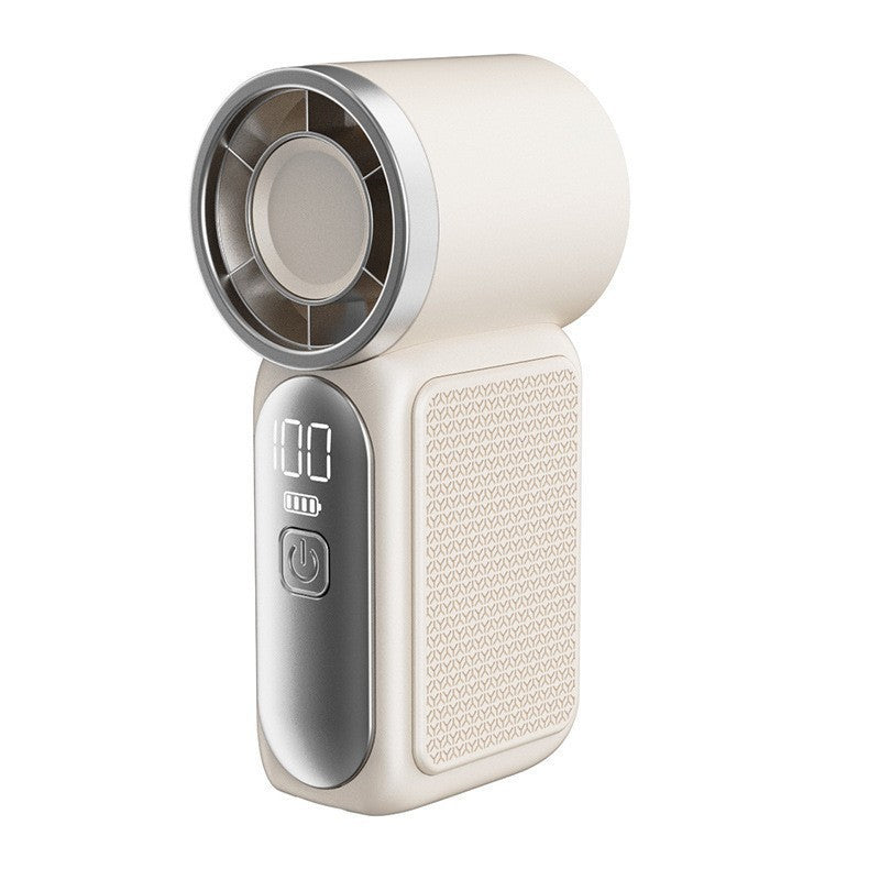 Portable High Velocity Handheld Cooling Fan with LED Display