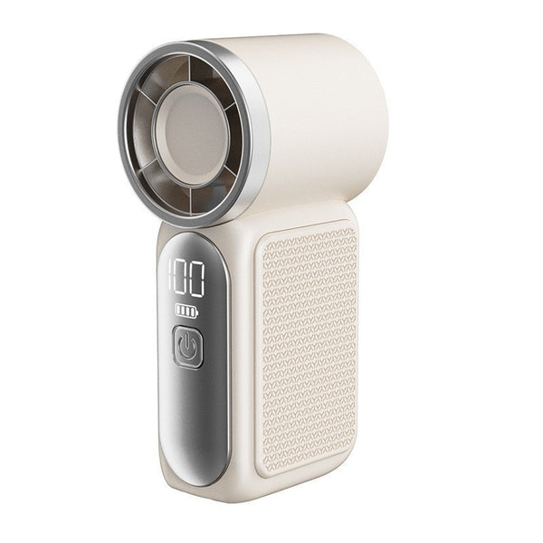 Portable High Velocity Handheld Cooling Fan with LED Display