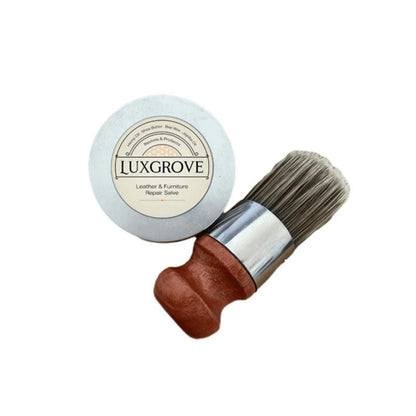 Leather & Furniture Repair Salve & Brush Set - Leather Cleaner and Conditioner for Furniture