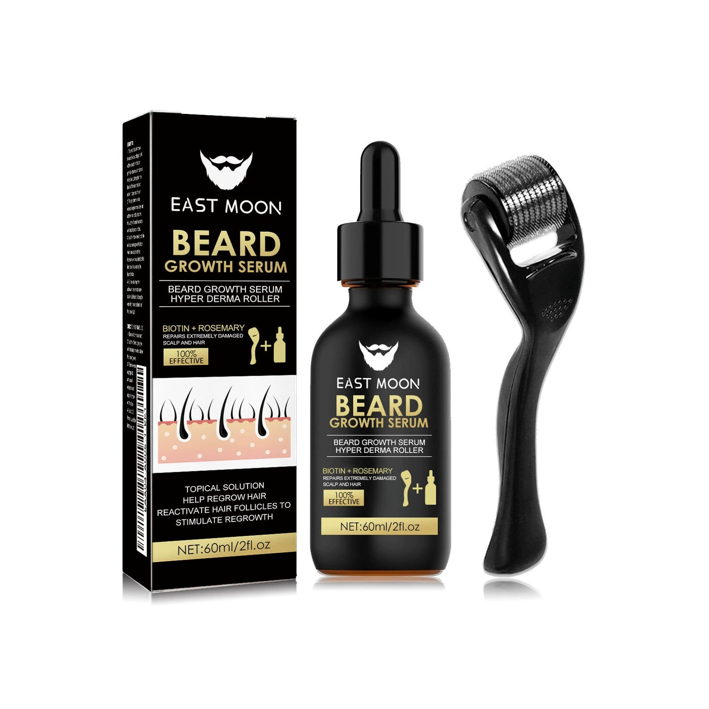 East Moon Beard Care Essence Set