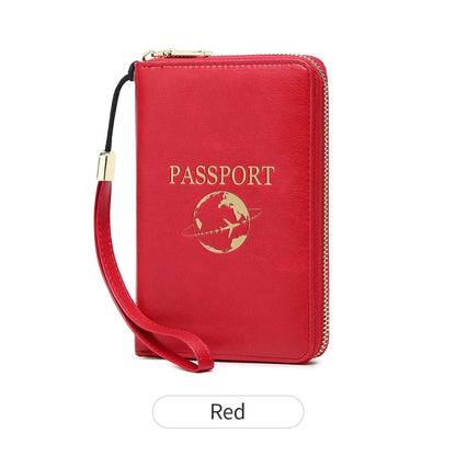 2026 New RFID Anti-magnetic Passport - Multifunctional Passport and Document Holder
