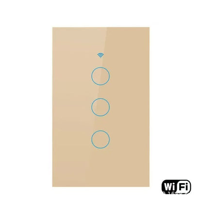 Three-button Smart Remote Control Switch, Compatible with Alexa and Google Assistant