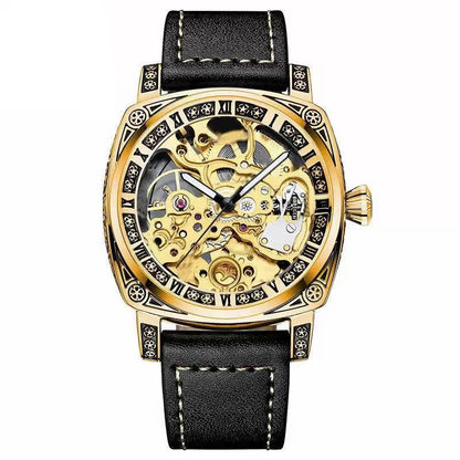 Personality Fashion Mechanical Watch Men's Fully Automatic Mechanical Watch Hollow Wrist Watch