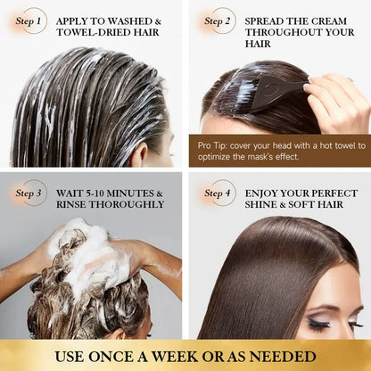 Simple Clean Hair Mask with Collagen & Argan Oil