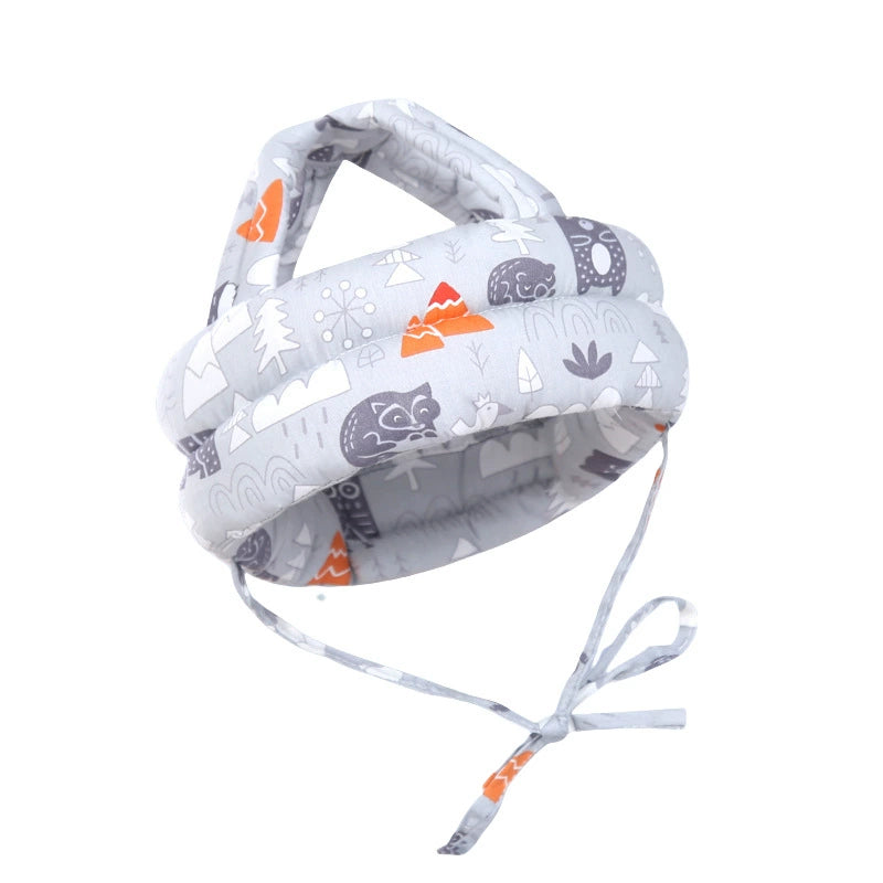 Kids Anti-Fall Safety Cap for Walking and Playing - Baby Bumper Protect Hat Head Cushion Breathable