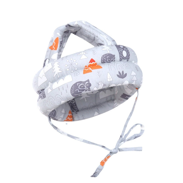 Kids Anti-Fall Safety Cap for Walking and Playing - Baby Bumper Protect Hat Head Cushion Breathable