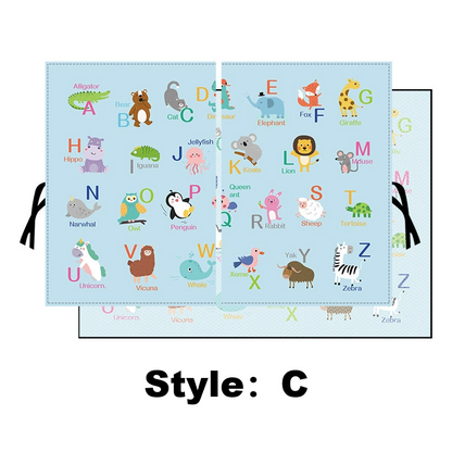 Universal Car Sun Shade Double-Layer Magnetic UV Protection Cute Cartoon Curtain
