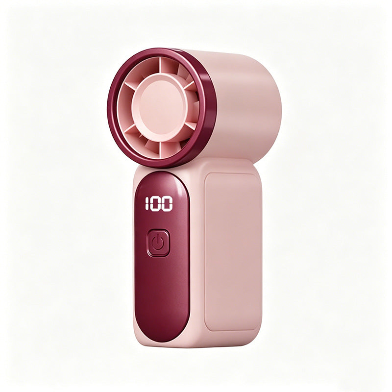 Portable High Velocity Handheld Cooling Fan with LED Display