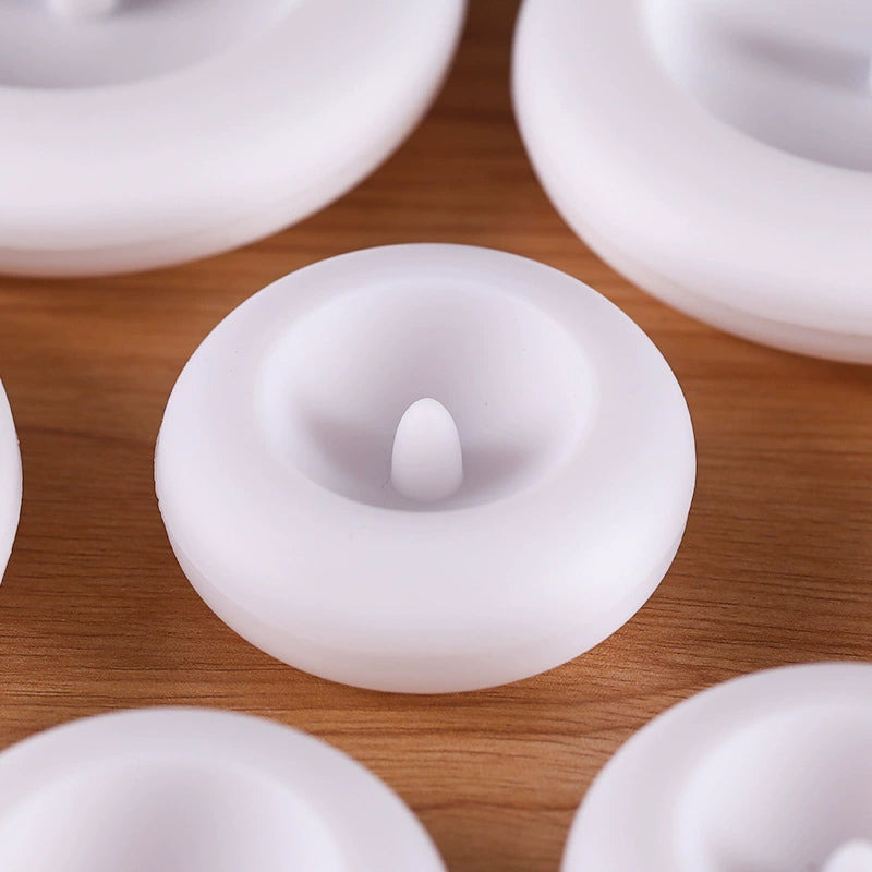 6pcs Flameless LED Floating Waterproof Plastic Ivory Tea Light Candles