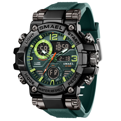 Men's LED Digital Waterproof Sports 5ATM Shockproof Watch