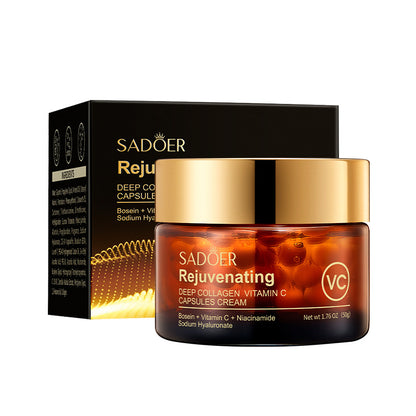 Collagen & Vitamin C Moisturizer, Collagen Cream for Face