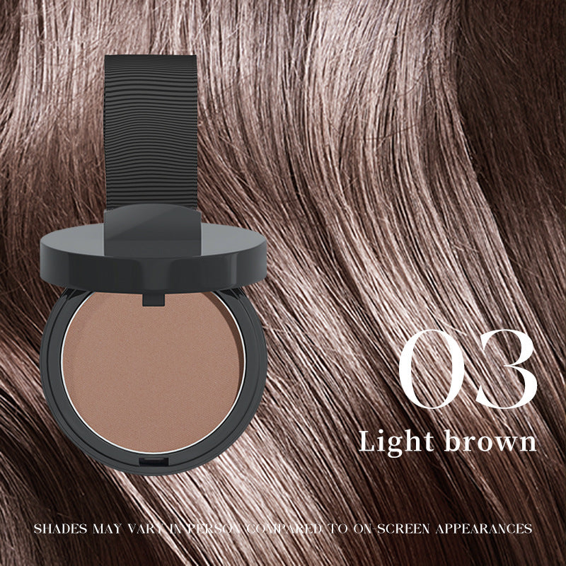 2Pack Natural Hair Shadow & Root Touch Up, Long-Lasting Hair Rich Shading Powder